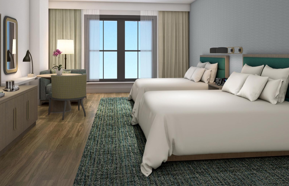 Double Queen room at Hotel Effie