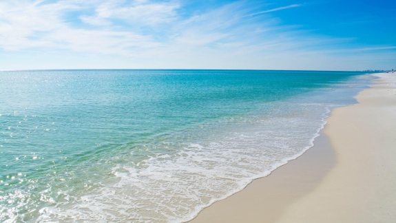 crystal clear water at Hotel Effie