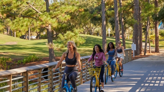 Women biking at Sandestin