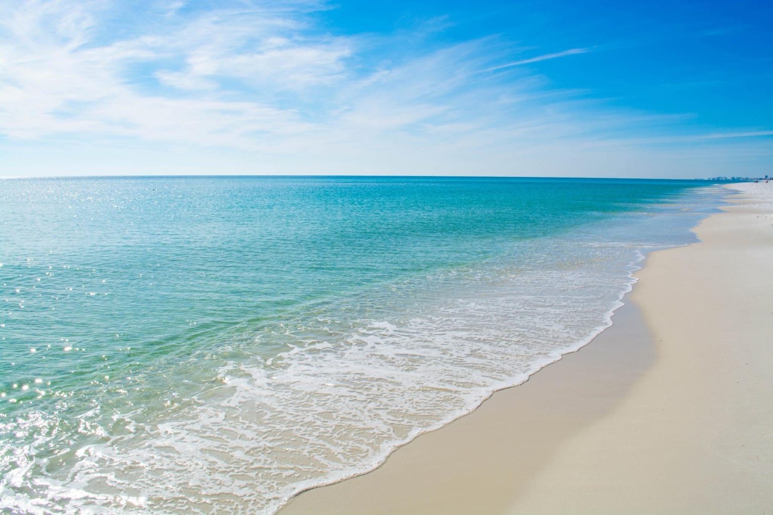 crystal clear water at Hotel Effie
