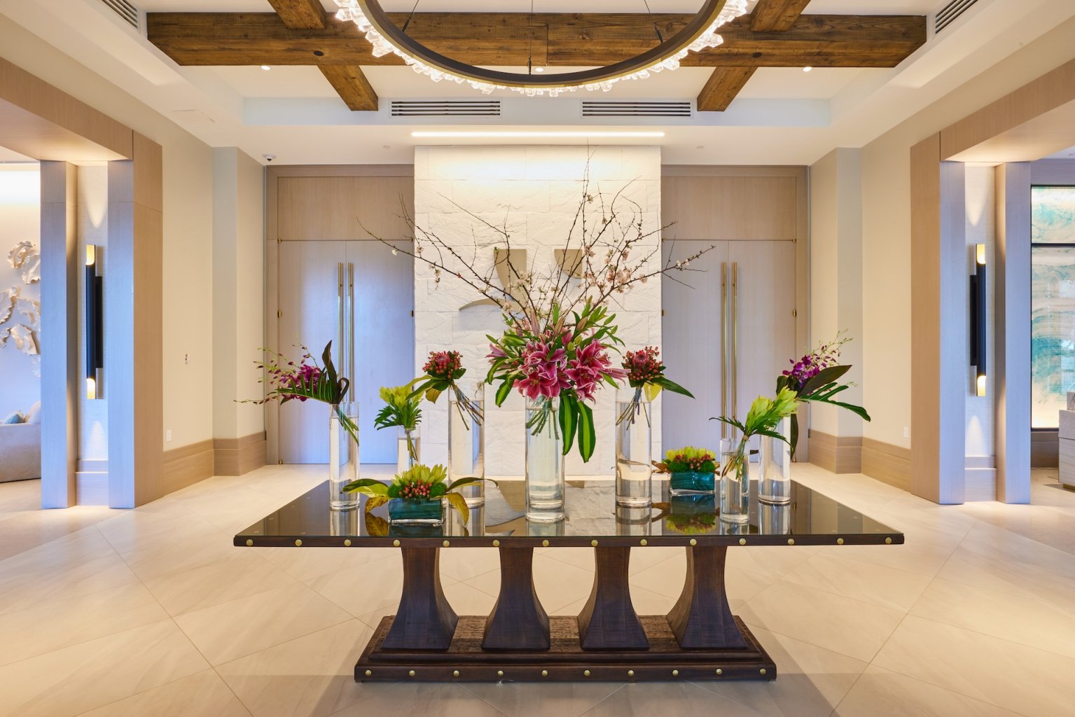 lobby flowers