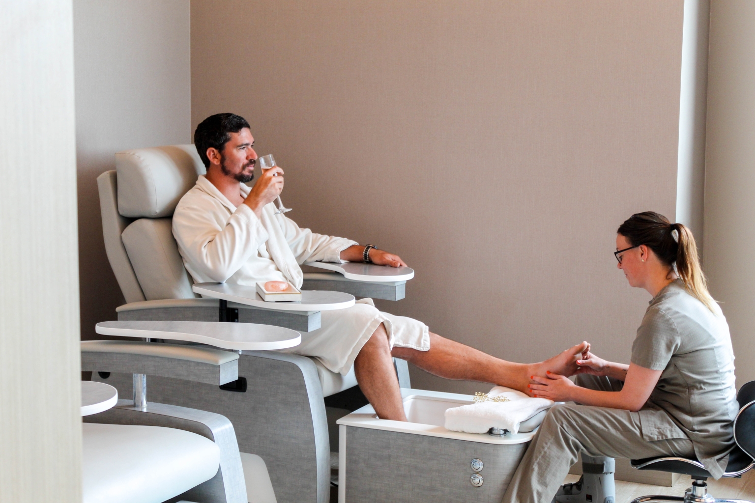 Male Pedicure at Spa Lilliana