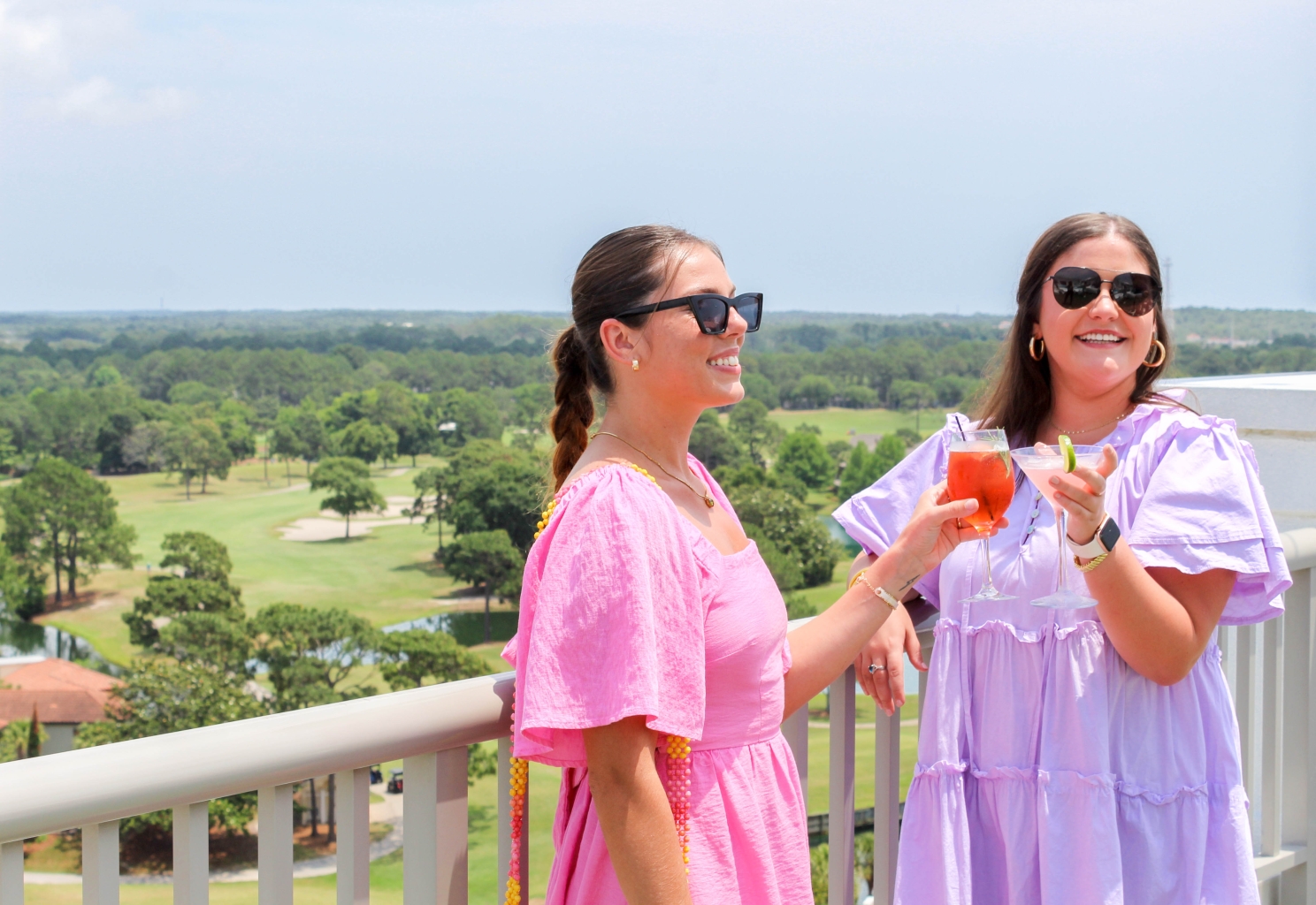 Maddie and Liv Cheers