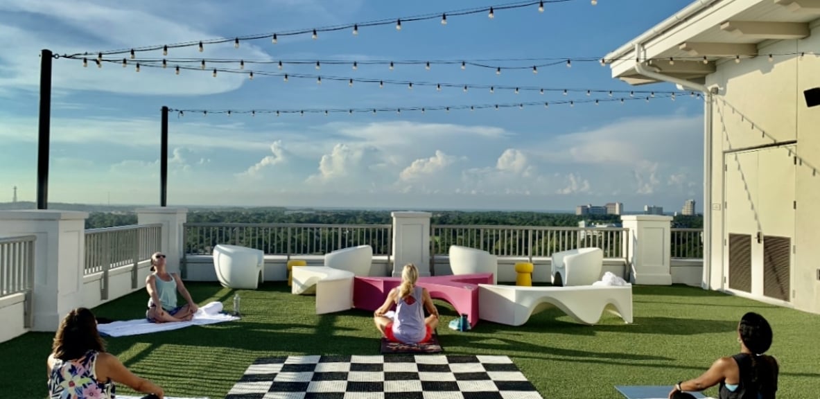 Rooftop Yoga